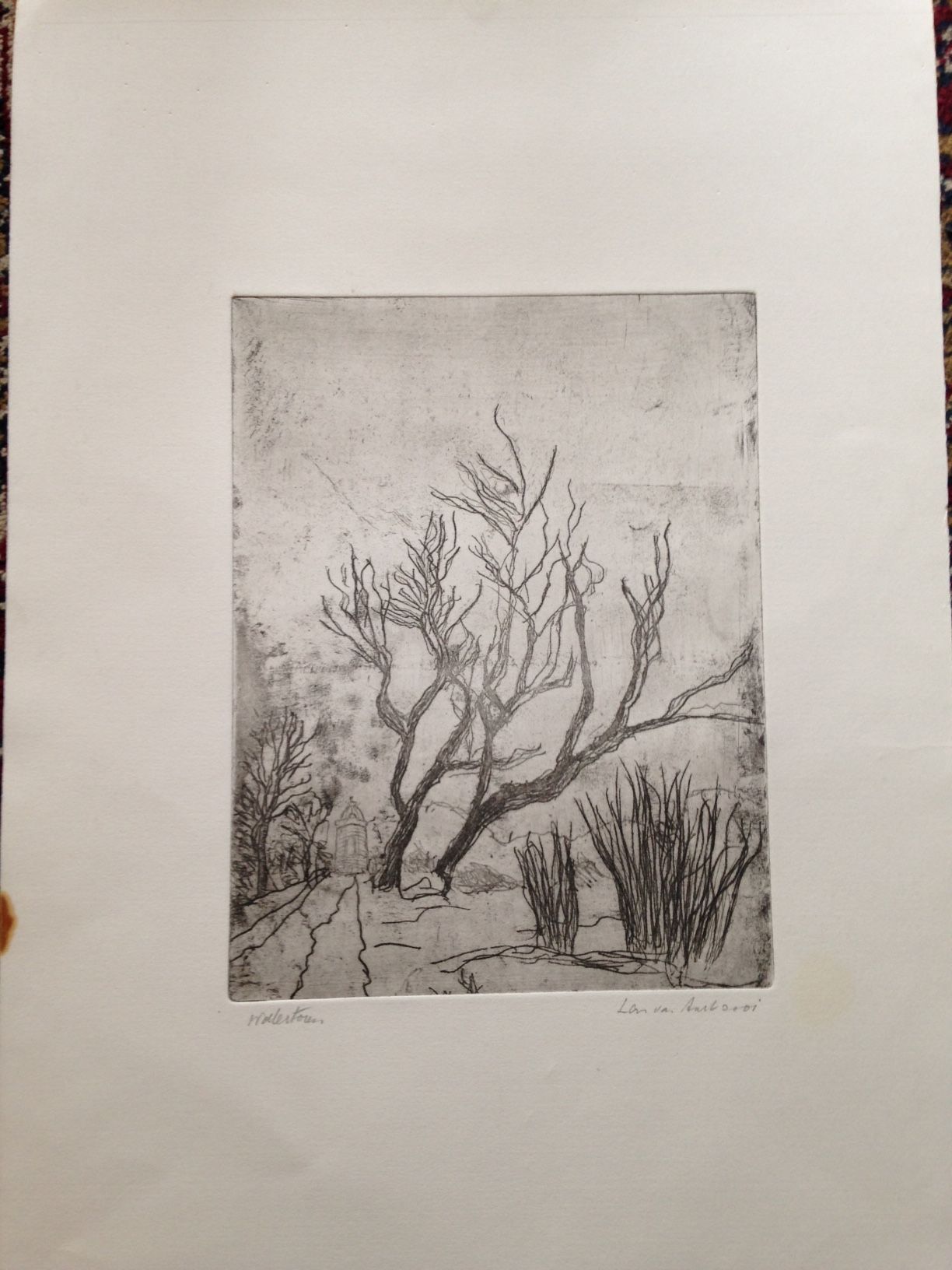 Niet of onleesbaar gesigneerd - Lou van Aart - Watertoren kopen? Bied vanaf 1!