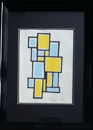 Siep van den Berg - Collage op papier uit 1981 kopen? Bied vanaf 125!