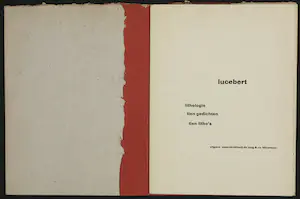 Lucebert - Lithologie - Tien Gedichten en Tien Litho's + exemplaar van Bzzlletin no. 25 kopen? Bied vanaf 1!
