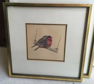 Karl Schicktanz - C3736-14 - Twee vogeltjes kopen? Bied vanaf 50!