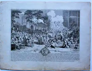 Bernard Picart - Beurskrach - Ter eeuwiger gedagtenisse der dwaasheid van 1720 verkauft für € 80!