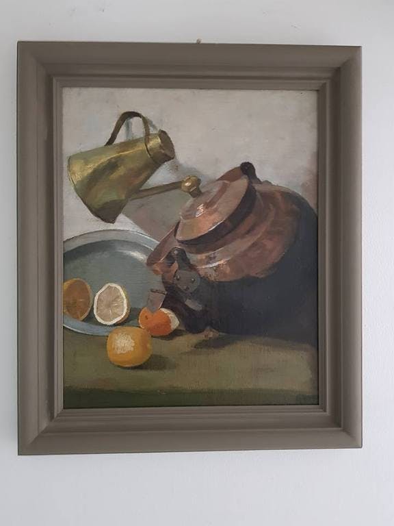 Paulus Jacob Teske - P.J Teske schilderij (voorheen in bruikleen bij de Lakenhal Museum Leiden) kopen? Bied vanaf 289!