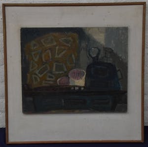 Bob Zijlmans - (geen titel/onbekend) - 1950/1960 - olieverf op vezelplaat kopen? Bied vanaf 20!