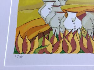 Patty Harpenau - Avondvierdaagse | zeefdruk (ingelijst) kopen? Bied vanaf 45!