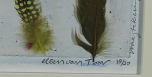 Ellen van Toor - en Susan Schildkamp, Handbewerkte ets en collage - Ingelijst kopen? Bied vanaf 1!