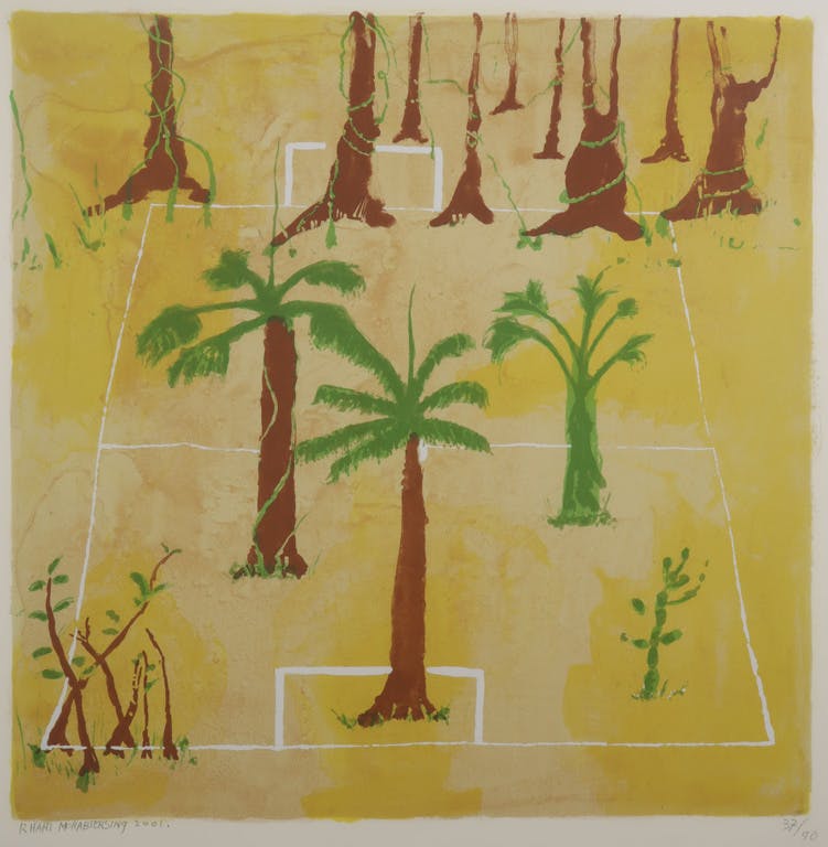 Rhani Mohabiersing - Rhani Mohabiersing: Tweeluik: 2x Litho, Z.T. - Ingelijst kopen? Bied vanaf 40!