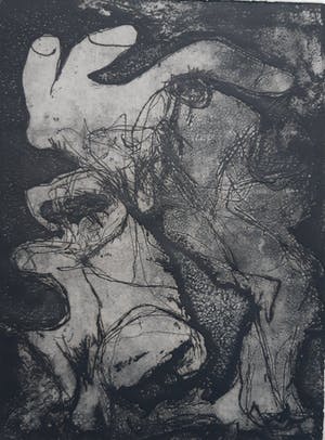 Jacqueline de Jong - Zes etsen op één blad kopen? Bied vanaf 30!