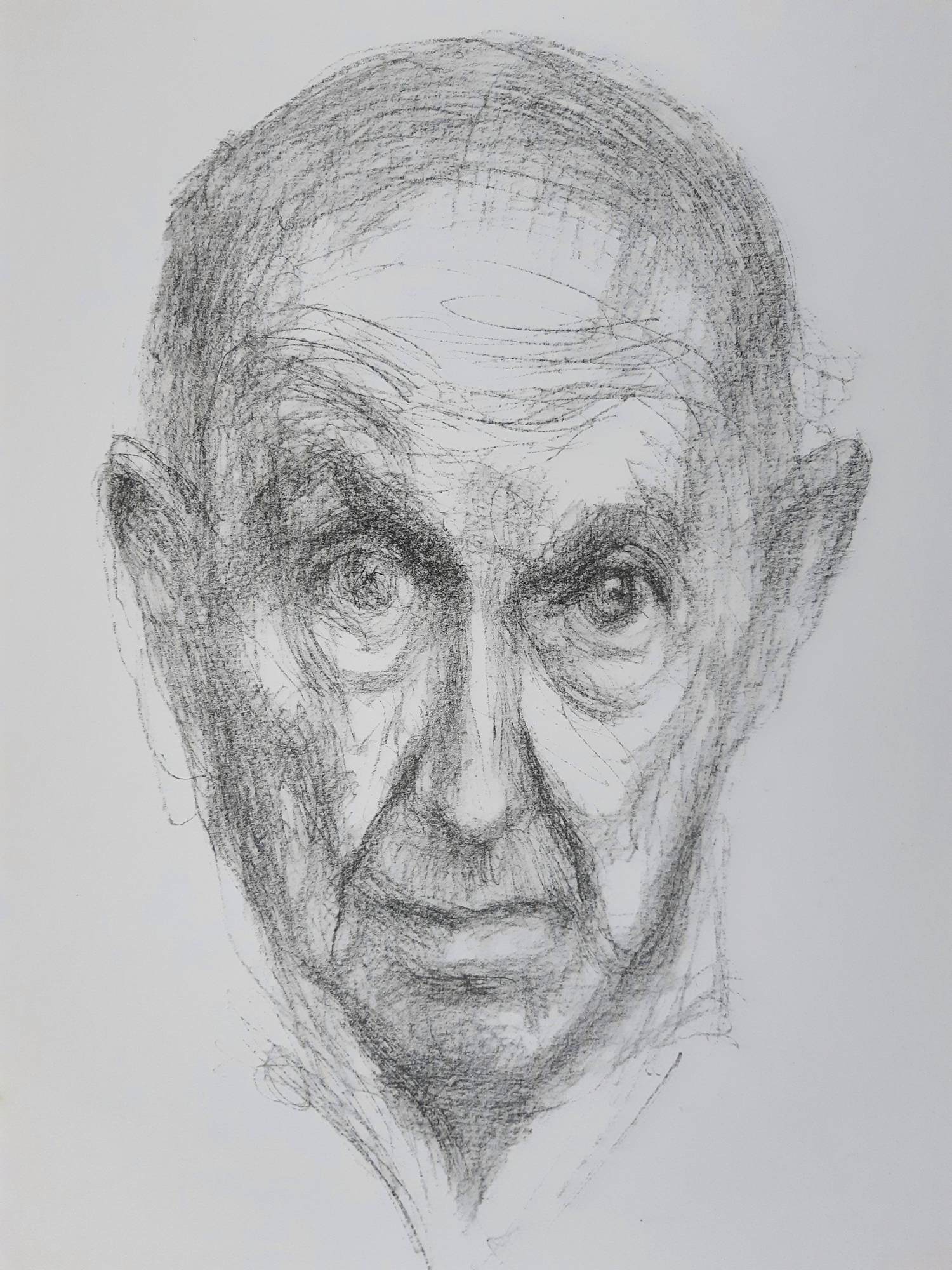 Paul Citroen - Zelfportret verkocht voor € 70!