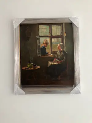 Arend Hijner - Praatje door het raam kopen? Bied vanaf 499!