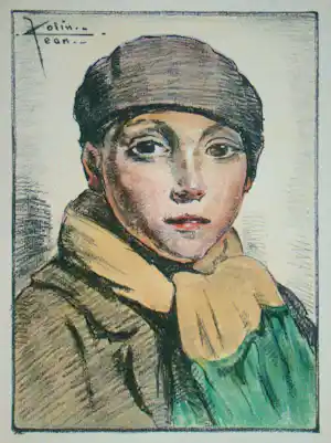 AcheterJean Colin - L'Ecolier - 1931 - Originele lithografie - Gesigneerd? Enchérissez de 50!