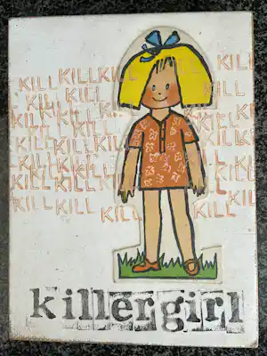 Jan M. Petersen - "Killergirl" (Unikat von 2008) kaufen? Bieten Sie von 90!