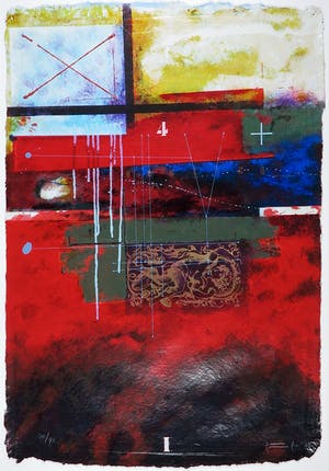 Piotr Konkel - Zeefdruk, Zonder titel kopen? Bied vanaf 1!