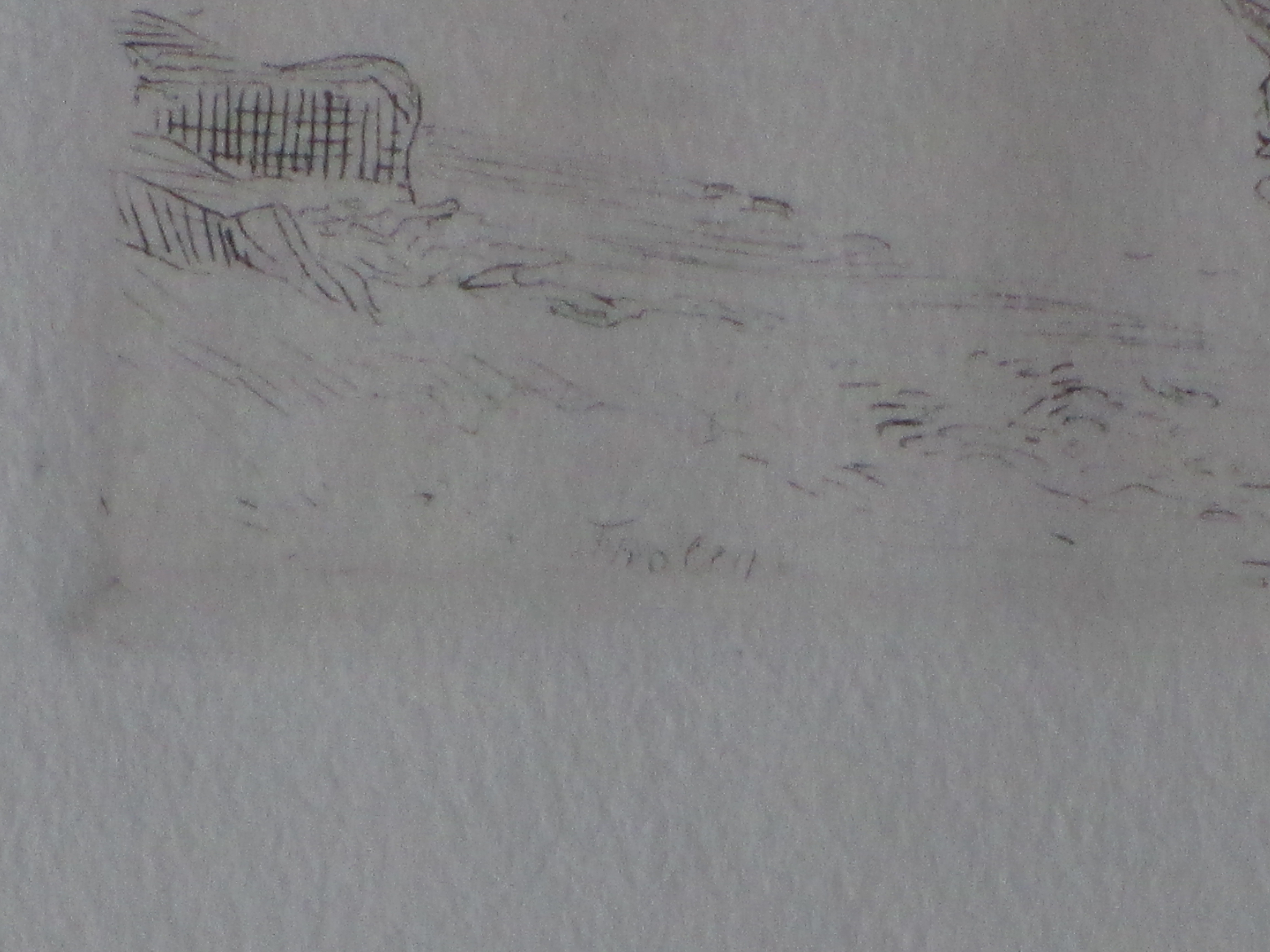 Willem Bastiaan Tholen - Hoogaars in de haven van Veere - Ets kopen? Bied vanaf 60!