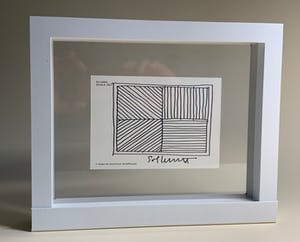 Sol LeWitt - unieke, gesigneerde tekening in inkt kopen? Bied vanaf 1!