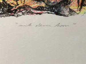 Bernard Schultze - "mit dem Arm" kopen? Bied vanaf 100!