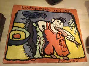 Herman Brood - Herman Brood:Scheerwol Tapijt/Carpet, Tuinbroek Cabriolet verkocht voor € 450!