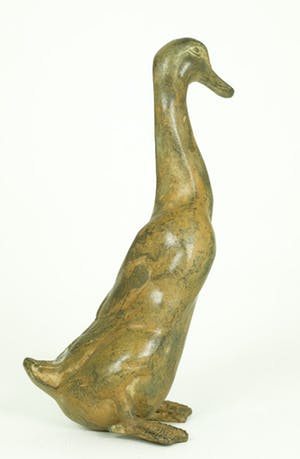 Pierre Chenet - Bronzen beeld van gans kopen? Bied vanaf 65!