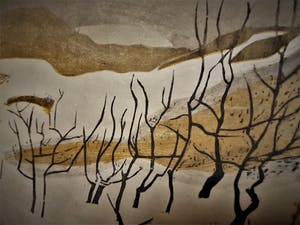 Niet of onleesbaar gesigneerd - Mooie, in 1934 gemaakte Houtsnede "winters landschap" gesigneerd kopen? Bied vanaf 1!