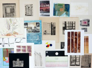 Dik Walraven - en vele andere! - Groot lot met 35 werken op papier kopen? Bied vanaf 50!