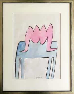 Klaas Gubbels - Uniek werk verkocht voor € 750!