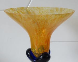 Glass Atelier Morava - Kunst glazen kandelaar ontwerp Jiri Vosmik kopen? Bied vanaf 10!