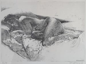 Raf Coorevits - Slapend naakt. kopen? Bied vanaf 45!