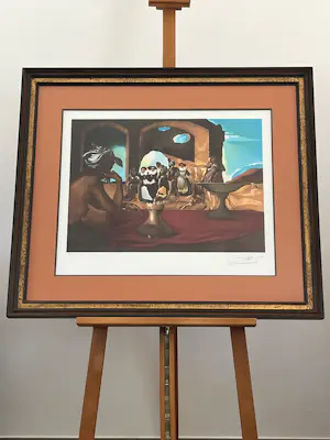 Salvador Dali - Mercado de esclavos con busto invisible de Voltaire - 1981 kopen? Bied vanaf 625!