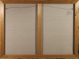 Jos Schimmer - Olieverf op doek, Z.T. (Abstracte compositie) (Groot) kopen? Bied vanaf 1!