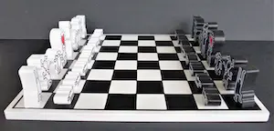 Keith Haring - Limited Edition Schaak spel / Chess Game kopen? Bied vanaf 100!