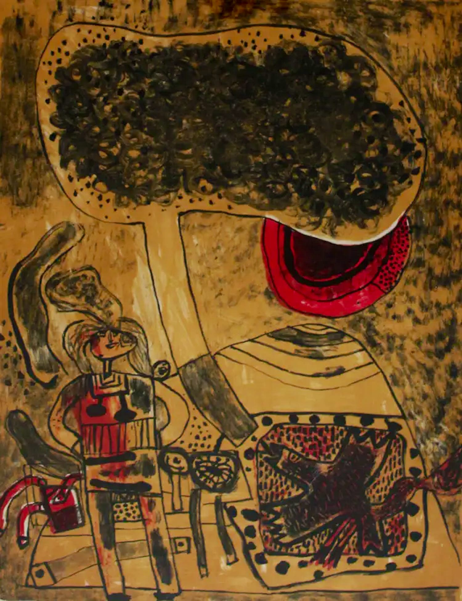 Corneille - Litho: Retour de Cuba - 1968 kopen? Bied vanaf 399!