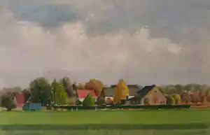 Antoon Luyckx - Dorpszicht verkocht voor € 50!
