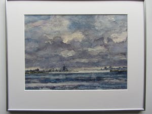 Jan Bom - Aquarel - Rottemeren kopen? Bied vanaf 65!