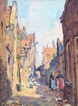 Hendrik Schaap - C3694, Steegje te Rotterdam aan de Goudsche Singel kopen? Bied vanaf 200!