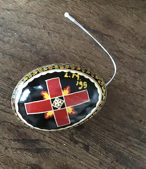 Niet of onleesbaar gesigneerd - Paaseieren,wens eieren handbeschilderd Roemenië kopen? Bied vanaf 1!