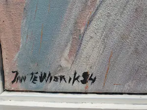 Jan te Wierik - Abstract kopen? Bied vanaf 695!