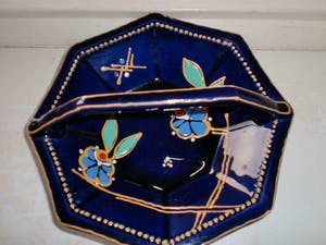 Ditmar Urbach - vanaf 1 euro : zeer fraaie schaal , gemerkt handpainted ditmar urbach kopen? Bied vanaf 1!