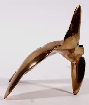 Kobe - Vergulde bronzen sculptuur: Arcade kopen? Bied vanaf 1000!