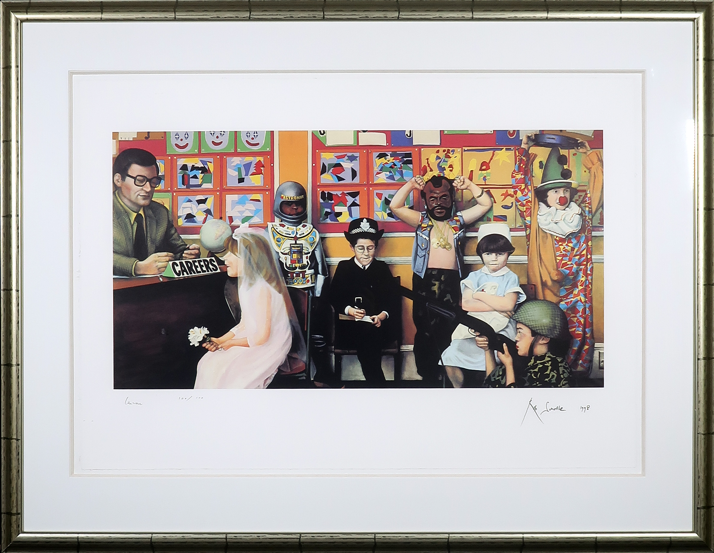 Rob Scholte - Zeefdruk, Carriere - Ingelijst verkocht voor € 200!