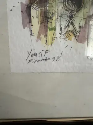 Niet of onleesbaar gesigneerd - Yousif Obaid kopen? Bied vanaf 1!