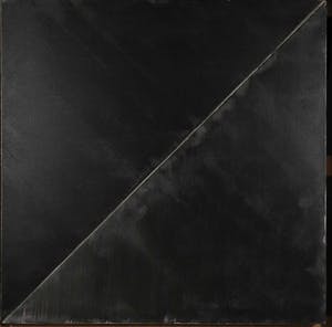 Joop Hulskamp - Acryl op canvas, Iets is ook niets - Ingelijst (Zeer Groot) kopen? Bied vanaf 50!