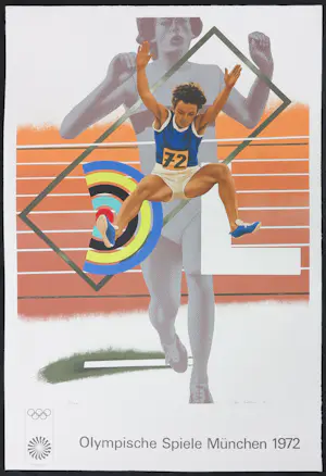 Peter Phillips - Gemischter Druck, Hurdler - Olympische Spiele München 1972 kopen? Bied vanaf 1!