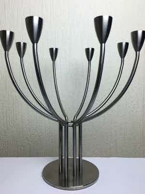 Knut & Marianne Hagberg - Achtarmige kandelaar verkocht voor € 20!