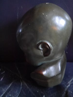 Niet of onleesbaar gesigneerd - PERKEO-babyhoofdje kopen? Bied vanaf 1!