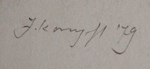 Jaap Kruijff - Litho - naakte dames kopen? Bied vanaf 25!