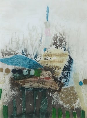 Nissan Engel - Kleurenets, La Bémol - Ingelijst kopen? Bied vanaf 50!