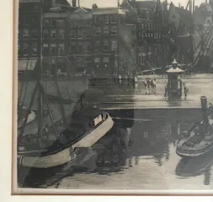 Willem Witsen - Gezicht op het Damrak. kopen? Bied vanaf 195!