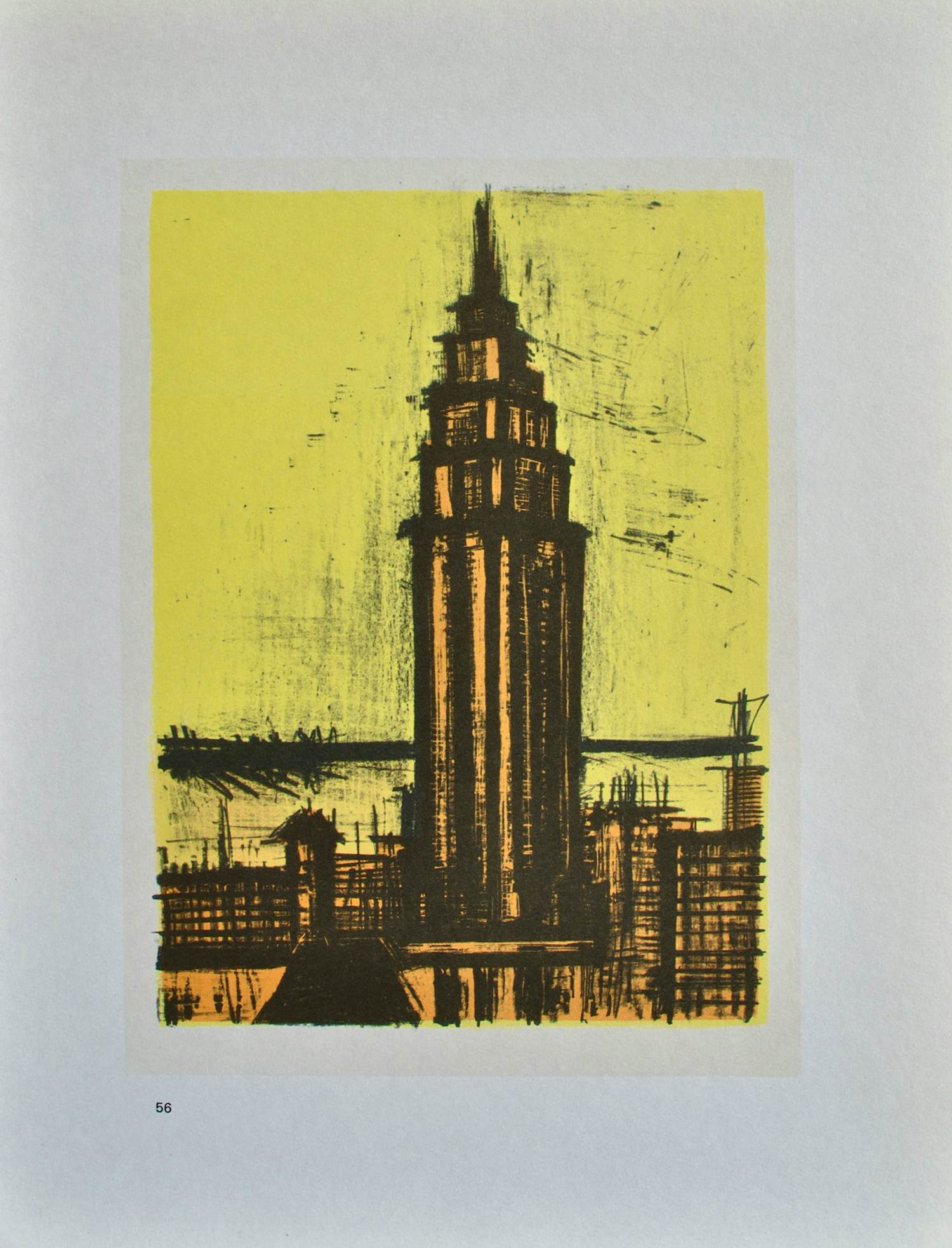 Bernard Buffet - New York, 10 LITHOGRAPHIES, 1967 par MOURLOT kopen? Bied vanaf 100!