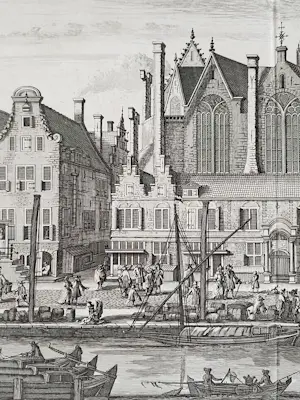 Caspar Commelin - Amsterdam, Nieuwezijds Kapel - C Commelin - 1693 kopen? Bied vanaf 50!