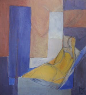 Ria Krieken, van - groot doek - 'Rusten" kopen? Bied vanaf 60!