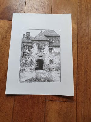 Joop Vestjens - Litho/Pentekening Rotterdam-Charlois kopen? Bied vanaf 44!